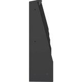  Zid za zadržavanje 4 kom. 40 x 12 x 40 cm Čelik Crna | shoptok.hr