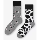 More Milk 078-A040 Melange Gray socks