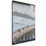  Slika - Utagawa Hiroshige – Sudden Shower over Shin-Ohashi Bridge and Atake 20x30 Standard | shoptok.hr