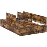  Krevet za pohranu Dimnjeni hrast 120x190 cm | shoptok.hr