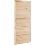  Vrata staje Prirodna 100 x 2,5 x 208 cm Masivna borovina | shoptok.hr