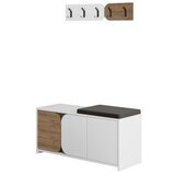 Hanah home cipelarnik sa čivilukom moni shoe cabinet hanger white hitit | ePonuda.com