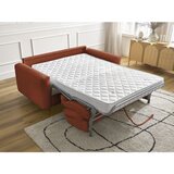 Bobochic Paris Narančasta sofa za spavanje/sklopiva 200 cm Cocoone – | shoptok.hr