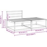  2 Komad Vanjski otoman Poliester Bijela | shoptok.hr