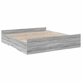  The Living Store Posteljni okvir s predali siva sonoma 180x200 cm inženirski les - Posteljni Okvir, (21446271) | Shoptok.si