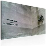  Slika - What are you looking at? (Banksy) 60x40 Cijene