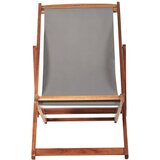 Bonami Essentials siva vrtna sklopiva ležaljka od bagremovog drveta Deck | shoptok.hr