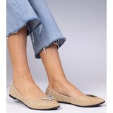 Gemre Golden women's glitter ballerinas with butterfly Denny | Shoptok.si
