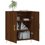  Komoda boja smeđeg hrasta 69 5x34x90 cm od konstruiranog drva | shoptok.hr