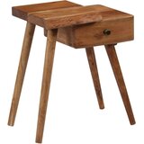 Noćni ormarić od masivnog bagremovog drva 45 x 32 x 55 cm | shoptok.hr