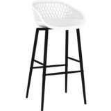 Furnova Barski stoli 2 kosa beli, (21949346) | Shoptok.si