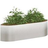  Povišeni vrtni krevet Nehrđajući čelik 140 x 40 x 40 cm Čelik | shoptok.hr