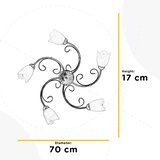 Lesnina XXXL STROPNA SVETILKA 4623 ODINO 70/17 cm | Shoptok.si