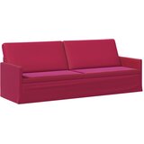 SOFA za 3 osobe Vinska crvena 220 x 81 x 82 cm Bar&amp;scaron;un Slike