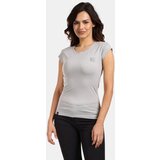 Kilpi Women's cotton T-shirt LOS-W Light grey Cene