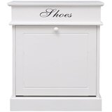 Furnova Omarica za čevlje bela 50x28x58 cm les pavlovnije, (21954540) | Shoptok.si