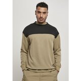 Urban Classics Upper Block Crewneck Khaki/black | shoptok.hr