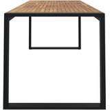  Vrtni stol s U-nogama 200 x 90 x 75 cm od masivnog drva bagrema | Eponuda.ba