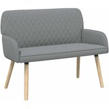  Dvosjed s nogama od punog drva 2-sjedalo Svjetlosiva | shoptok.hr