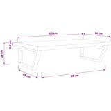  Kockasta polica za umivaonik montirana na zid | shoptok.hr