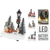  BOŽIĆNA SCENA 14CM SA LED RASVJETOM SORTO | Eponuda.ba