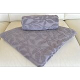 Crafter Peškir Leaves 50x90cm 450g/m2 svetlo siva | ePonuda.com