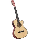  Klasična gitara Western s prorezom, ujednačivačem i 6 žica | shoptok.hr