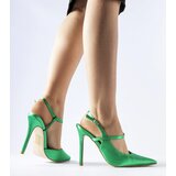Gemre Green slingback stilettos Aquilone | ePonuda.com