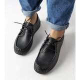 Gemre Black lace-up Tuva shoes | Shoptok.si