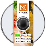 KADAX stekleni pokrov 14 cm univerzalni toplotno odporen pokrov za lonce in ponev, (5000355949) | Shoptok.si