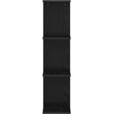  Polica na zidu Crni hrast 22 x 15 x 100 cm Konstruirano drvo | shoptok.hr