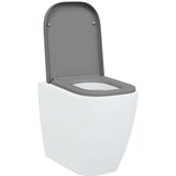 Hiter Sedež za WC z Mehkim Zapiranjem Duroplast Siva, (22054917) | Shoptok.si