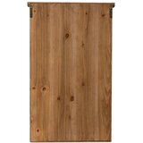 Bloomingville Bijela vitrina od masivne jele 50x80x14 cm Hazem – | shoptok.hr