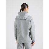 Hummel Sportski gornji dio trenirke 'TECH FLEECE' kameno siva / prljavo bijela | shoptok.hr