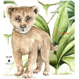 Dekornik Stenska nalepka levček, 64 cm | Shoptok.si
