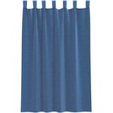 Voile zavjese s petljama 2 kom. kraljevsko plave 140x175 cm | Shoptok.si