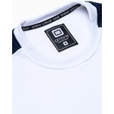 Ombre Muška dukserica B1081 plava bijela | ePonuda.com