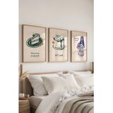WALLXPERT Ç-300552 - 5070 Višenamenski set dekorativnih slika (3 komada) | Eponuda.com