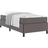  Konstrukcija postelje z vzmetnico Siva 90 x 200 cm blago, (5000125878) | Shoptok.si