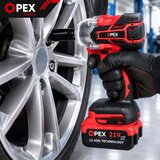  XXL komplet 4v1 21V aku. brezkrtačni vijačnik udarni ključ brusilnik vrtalnik 2x3Ah kovček | Shoptok.si