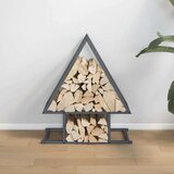  stojalo za drva antracit 50x25x60 cm hladno valjano jeklo | Shoptok.si
