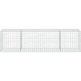  Gabion s žicom debljine 3,5 mm i mrežom 10x10 cm 400x100x100 cm | shoptok.hr