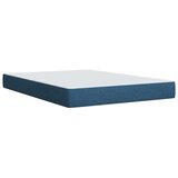 Podesivi krevet s madracem Plava 140 x 200 cm Tkanina - Plava 140 x 200 cm Dizajn linija | shoptok.hr