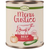 Lukullus Ekonomično pakiranje: "Menu Gustico" 12 x 800 g - Govedina s bundevom, jabukom i origanom Cijene