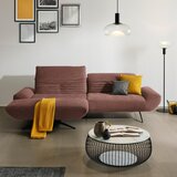 Dieter Knoll KOTNA SEDEŽNA GARNITURA, šenilja rdečerjava | Shoptok.si