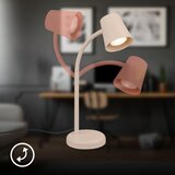 BRILONER 7476-011 - Stona lampa SKRIVA 1xGU10/9W/230V bež | Eponuda.com