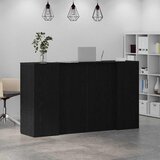  Recepcijski stol Crni hrast 180x50x103,5 cm Inženirsko drvo | Eponuda.ba