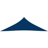vidaXL Jedro protiv sunca od tkanine trokutasto 3 x 3 x 4,24 m plavo | shoptok.hr