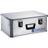 Zarges Aluminijast kombinirani zaboj, Mini, prostornina 42 l, zunaj DxŠxV 600 x 400 x 240 mm, teža 4 kg | Shoptok.si
