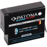 Baterija za GoPro Hero 5 / Hero 6 / Hero 7 / Hero 8, 1250 mAh